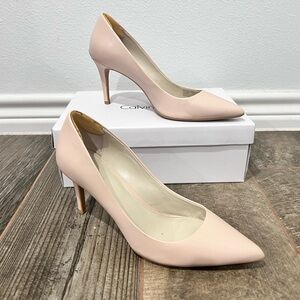 Calvin Klein pumps nude beige size 9 worn once